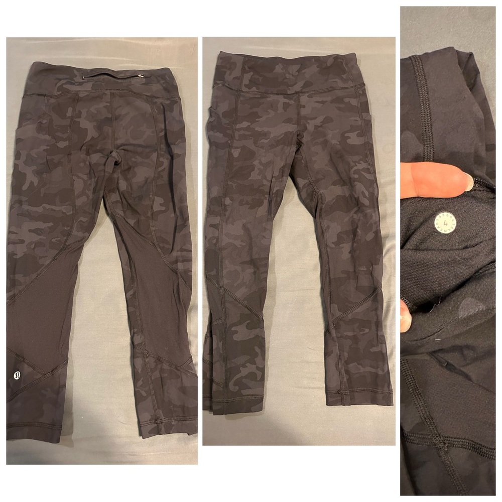 lululemon athletica Camo Leggings - Black